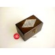 EGB 1015 09 005 กล่องไม้สักแต่งเปลือกไข่ (eggshell box)